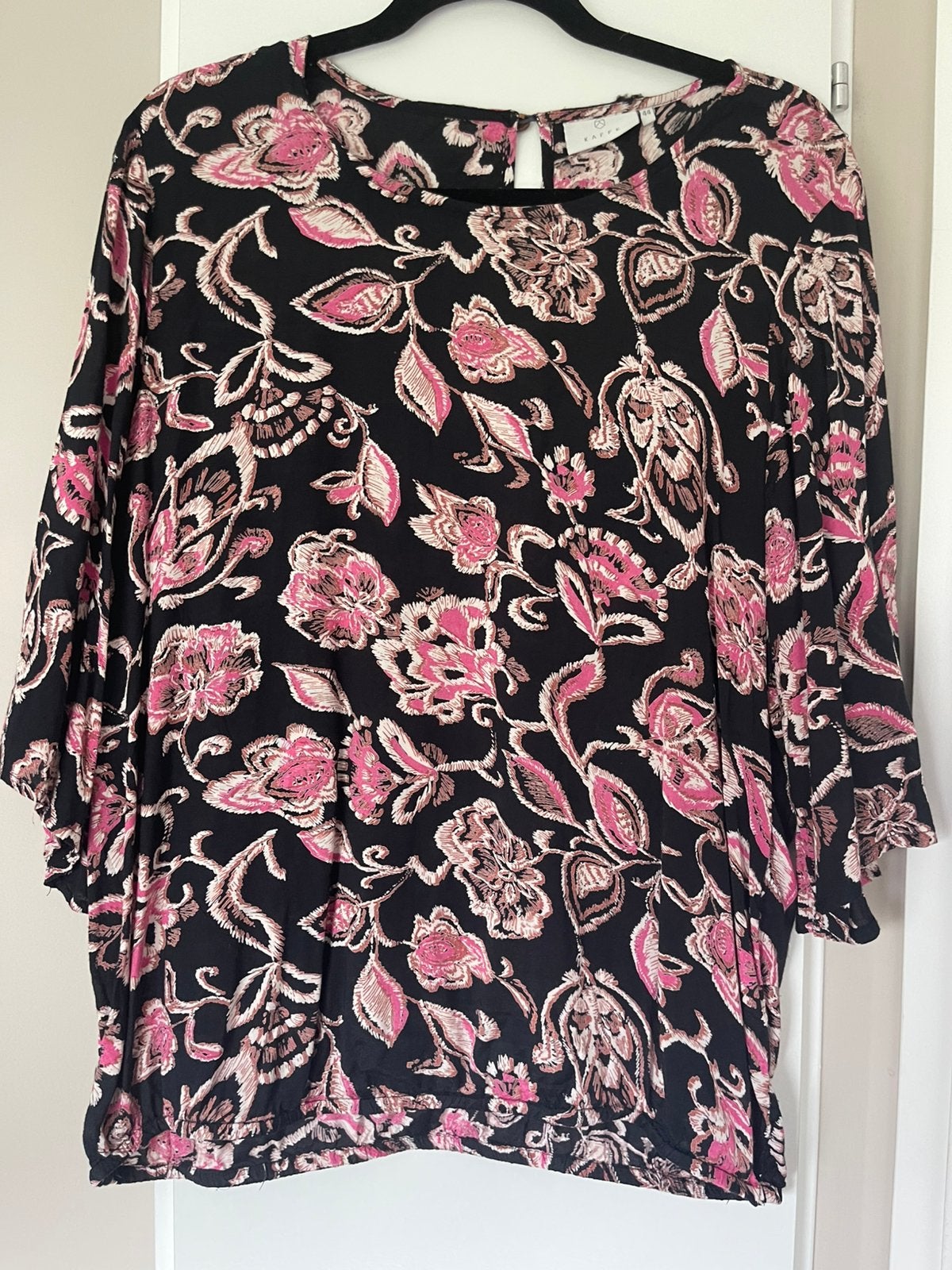 Kaffee blouse maat 44, Kleding | Dames, Ophalen of Verzenden, Zo goed als nieuw, Maat 42/44 (L), Zwart