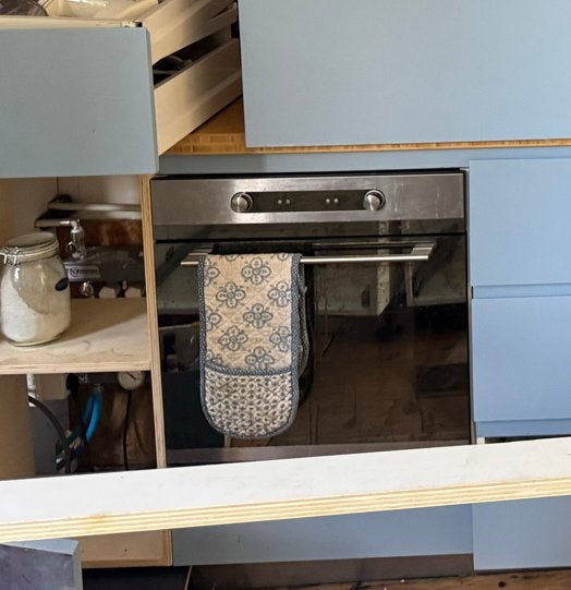 Ikea hetelucht inbouw oven 56x57 cm, Witgoed en Apparatuur, Ophalen, Gebruikt, Heteluchtoven, Inbouw