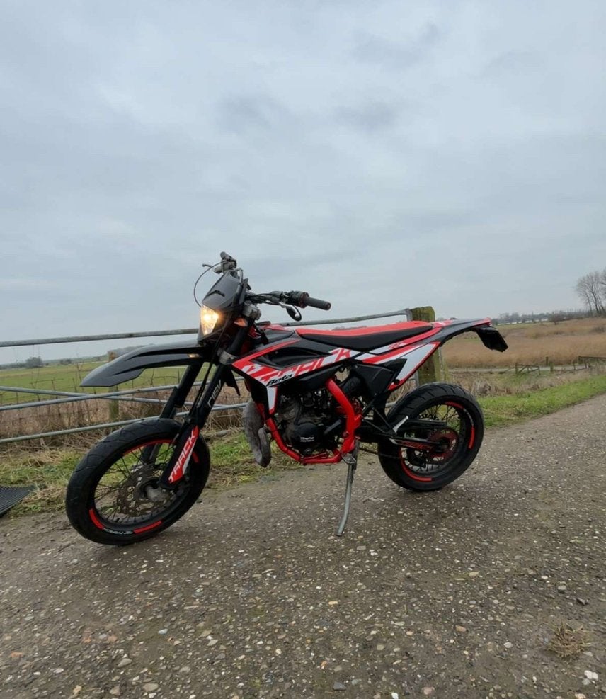Beta RR 50 track, Fietsen en Brommers, 6 versnellingen, Gebruikt, 50 cc, Ophalen