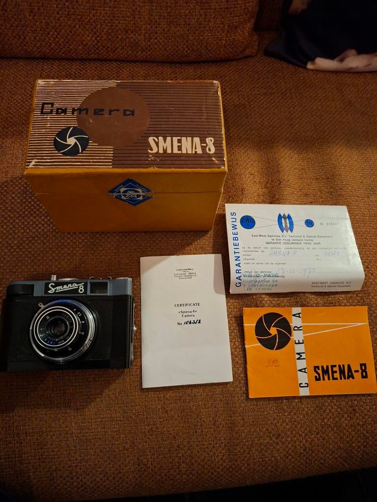 Vintage; Smena-8 Camera., Audio, Tv en Foto, Fotocamera's Analoog, Ophalen of Verzenden, Compact, Overige Merken