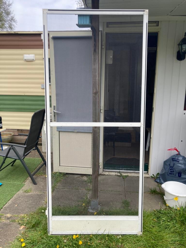 GRATIS ophalen hordeur, Kunststof, Zo goed als nieuw, 150 tot 225 cm, Schuifpui