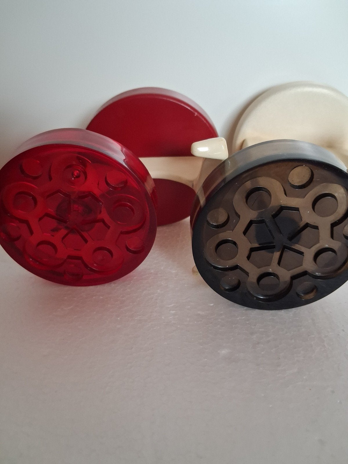 Kapstokhaken Space Age design Seventies Vintage, retro 1970s, Ophalen of Verzenden