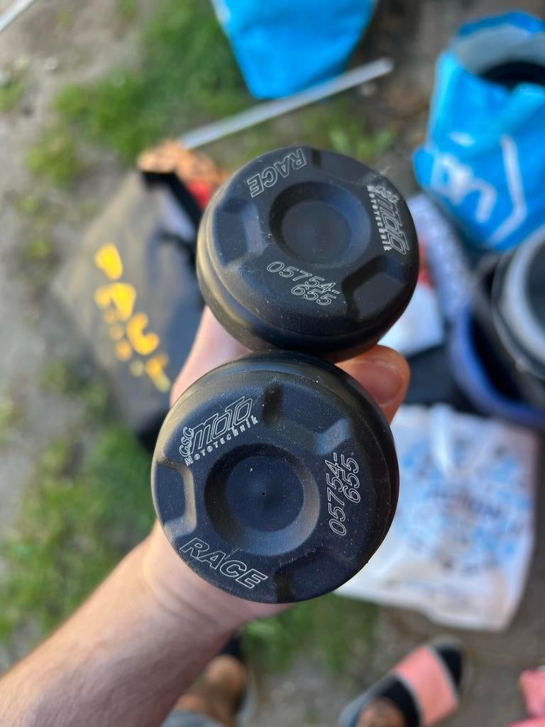 GSG Mototechnik Race valdoppen - Zo goed als nieuw, Motoren, Ophalen