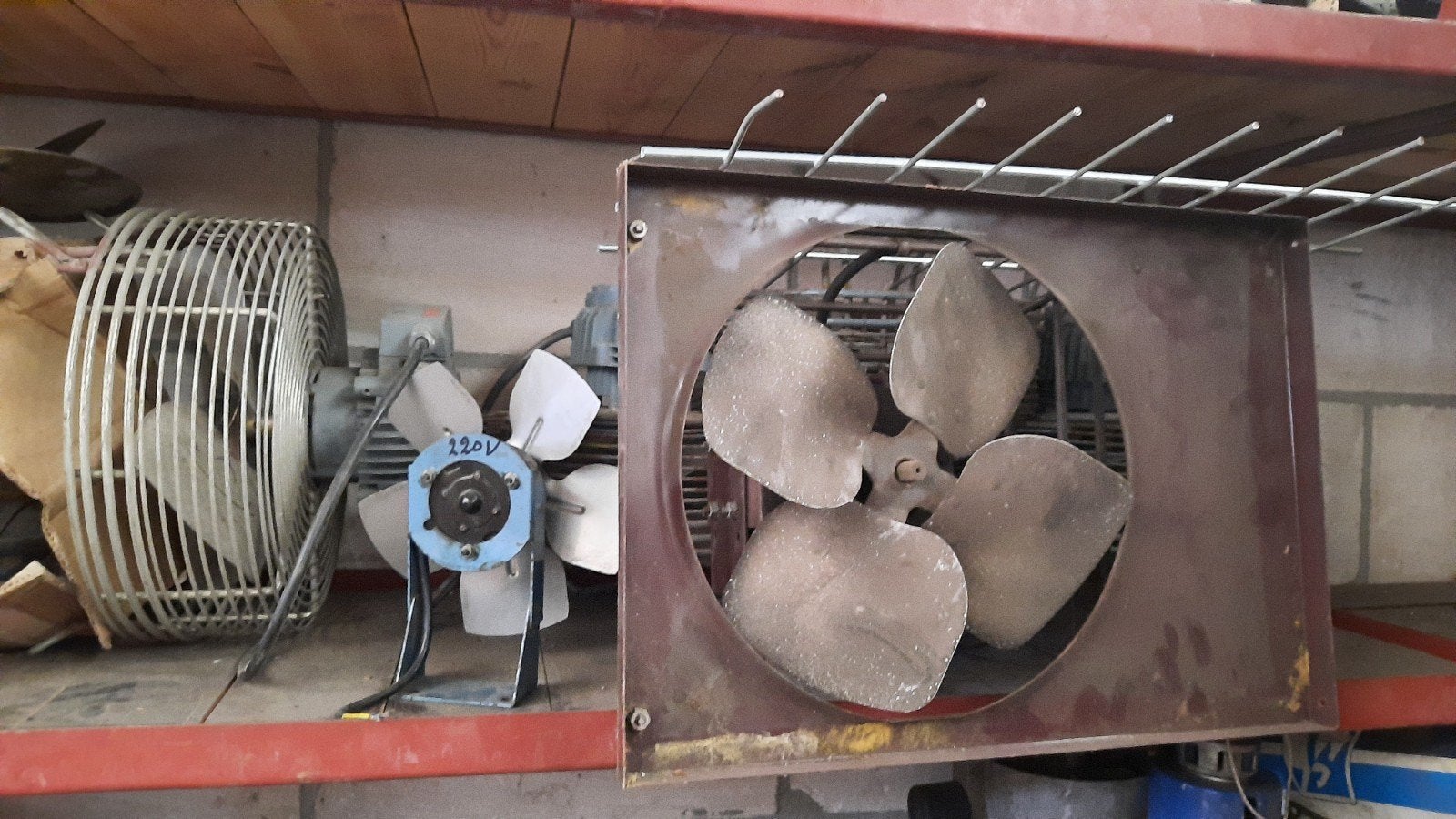 Partij ventilatoren, Witgoed en Apparatuur, Ventilatoren, Ophalen, Gebruikt, Overige