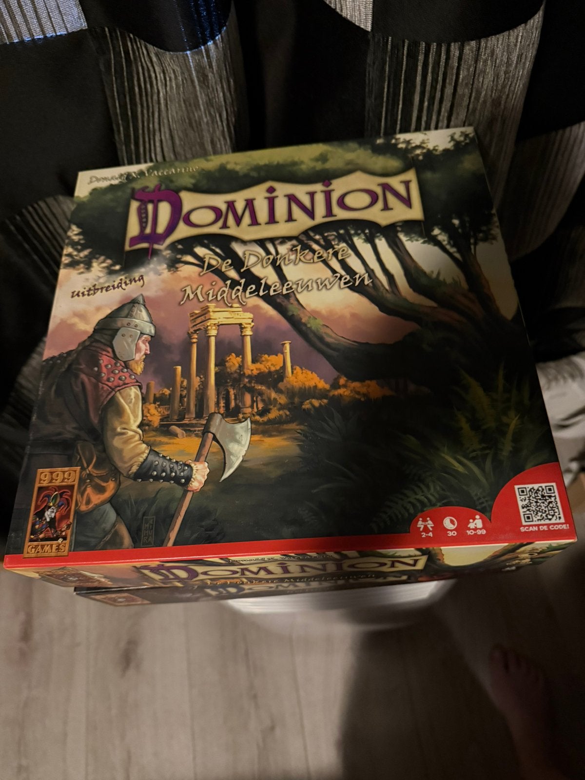 Dominion Nocture en de donkere middeleeuwen, Hobby en Vrije tijd, Gezelschapsspellen | Bordspellen, Ophalen, Zo goed als nieuw