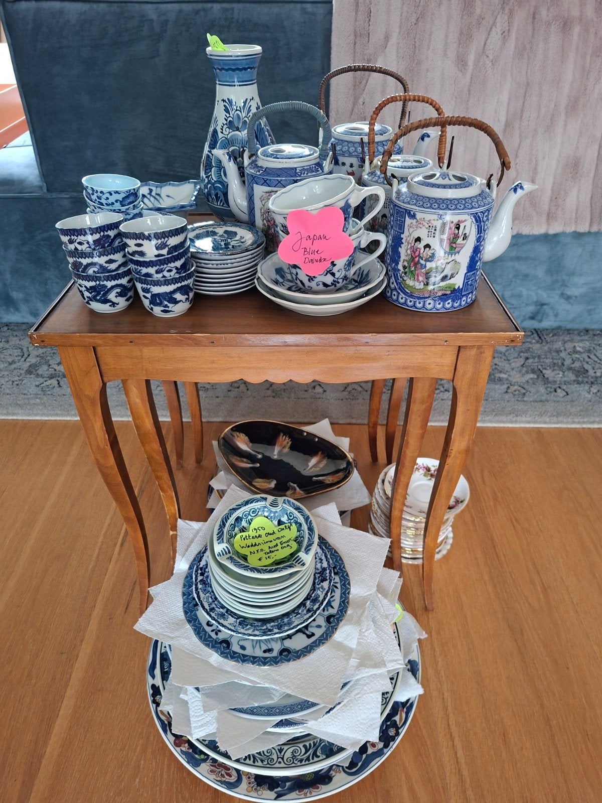 Grote partij vintage porselein en keramiek, Antiek en Kunst, Ophalen