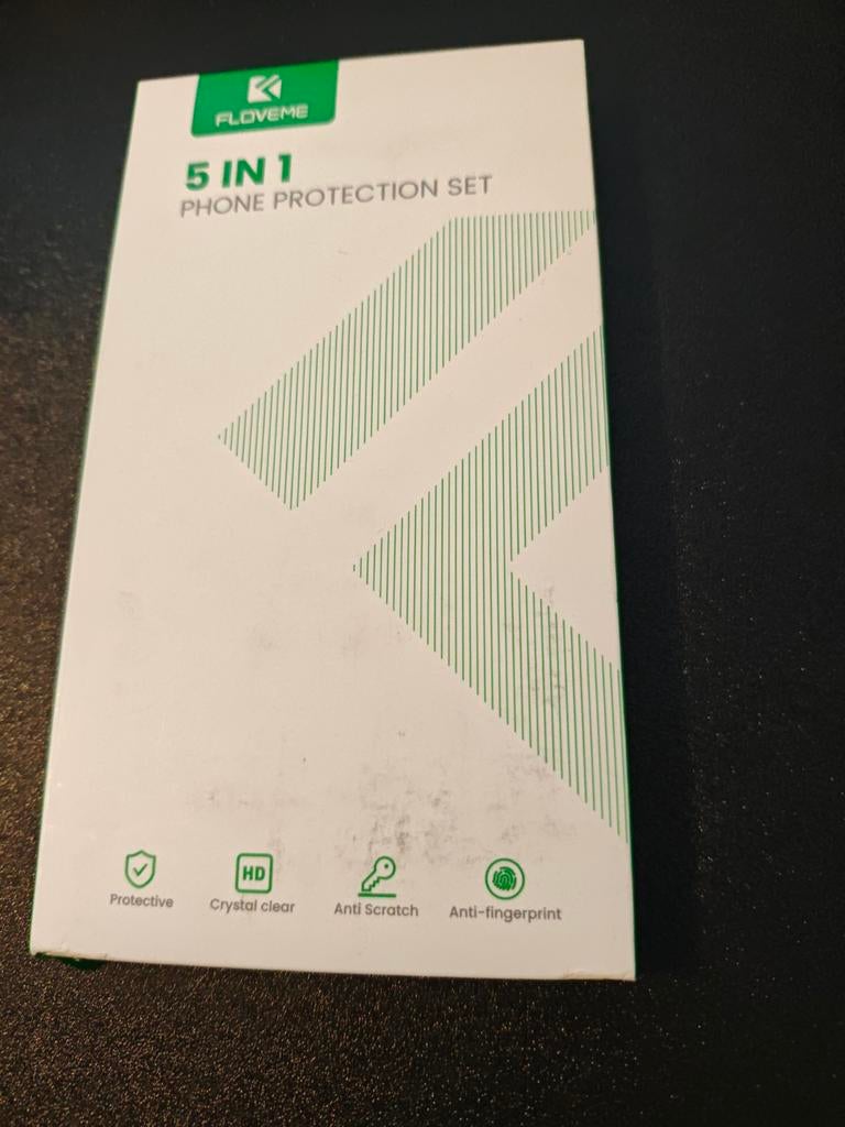 iPhone 14 series FLOVEME 5-in-1 Telefoon Beschermingsset, Ophalen of Verzenden, Nieuw, Bescherming, Overige merken