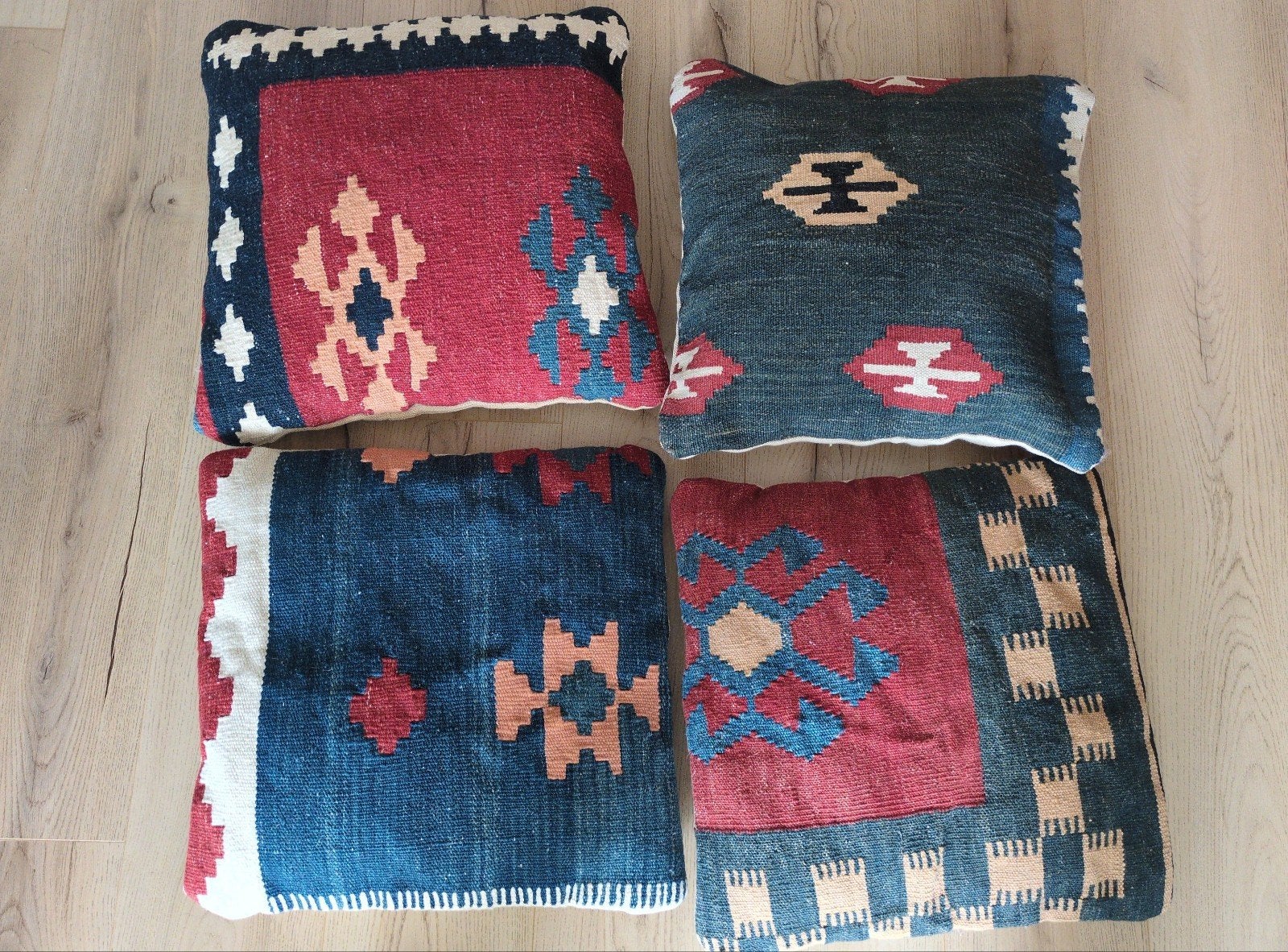 Kelim kussens, Ophalen, Vierkant