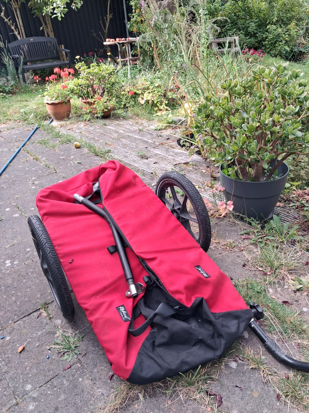 Fietskar merk Radical design, Fietsen en Brommers, Fietsaccessoires | Aanhangers en Karren, Ophalen, Gebruikt, Bagagekar, Opvouwbaar