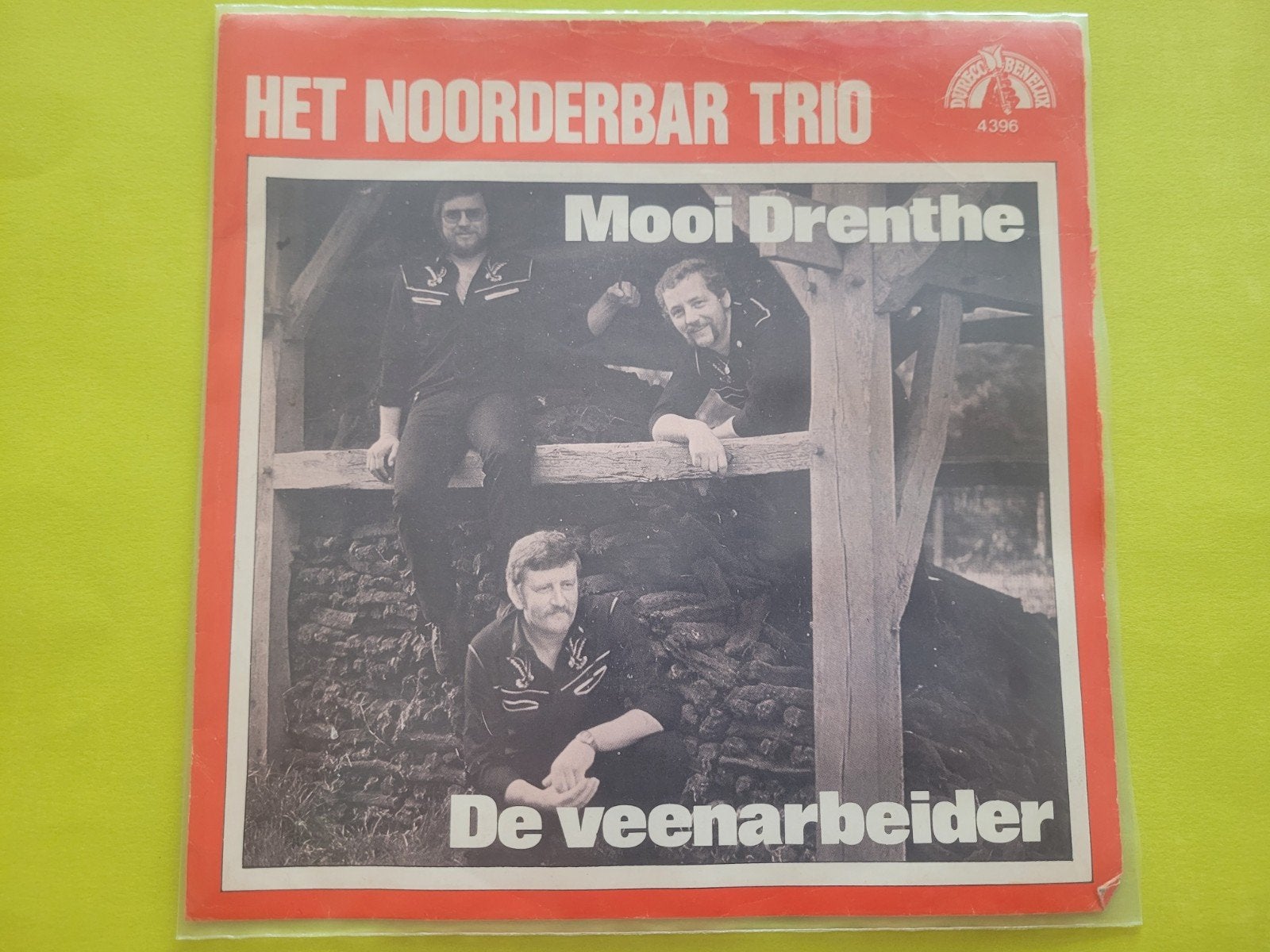 De Noorderbar Trio - Mooi Drenthe - De veenarbeider., Cd's en Dvd's, Ophalen, Zo goed als nieuw, Overige formaten, Levenslied of Smartlap
