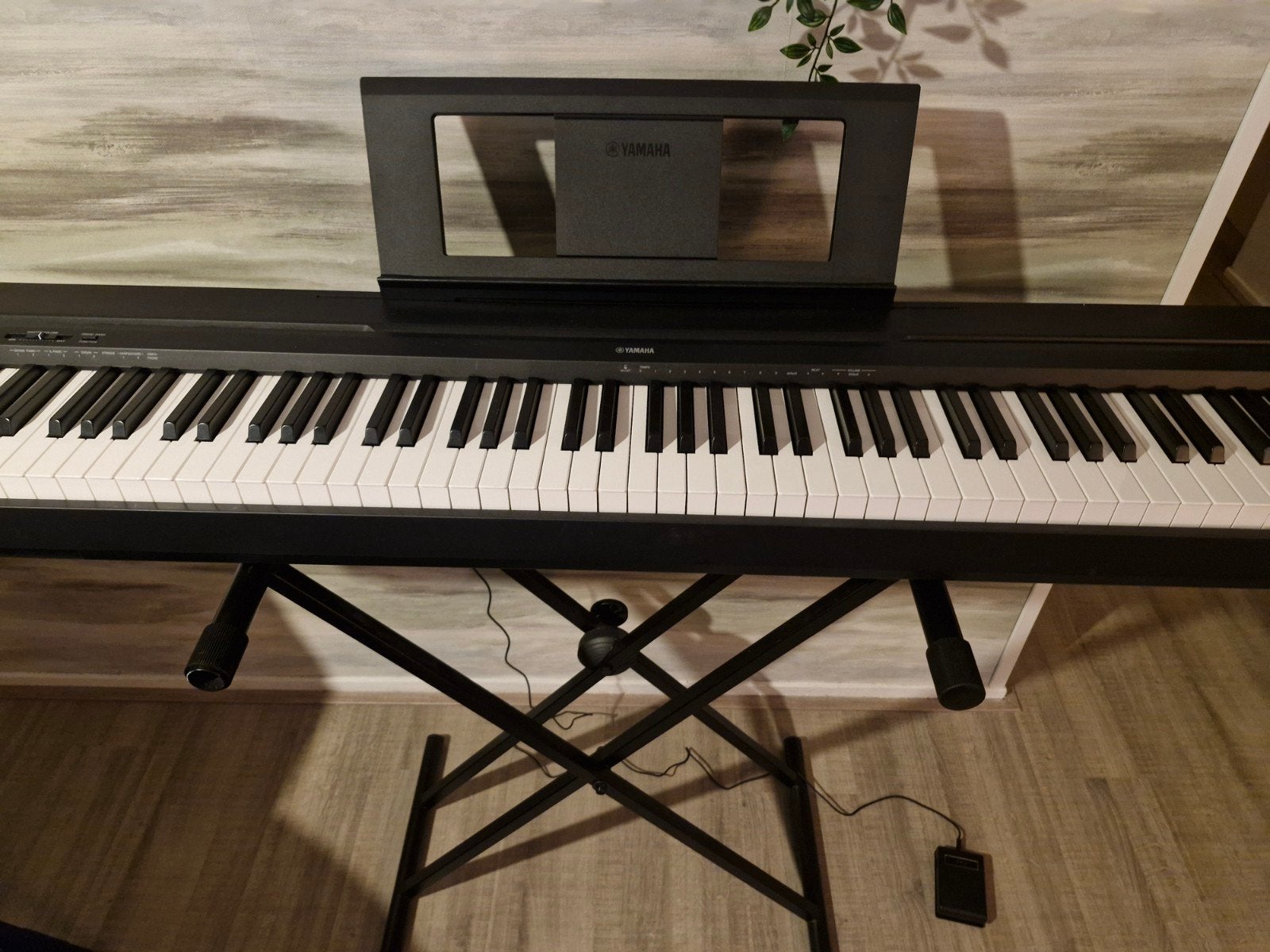 Yamaha P45 digitale piano, Muziek en Instrumenten, Zwart, Digitaal, Ophalen of Verzenden, Zo goed als nieuw