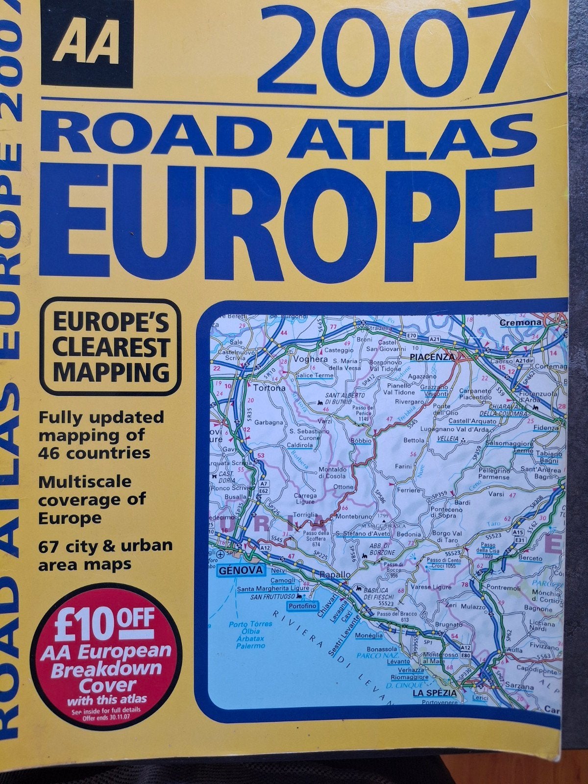Road Atlas Europe Wegenatlas Europa Berlijn Athene Polen UK, Gelezen, 2000 tot heden, Landkaart, Europa Overig