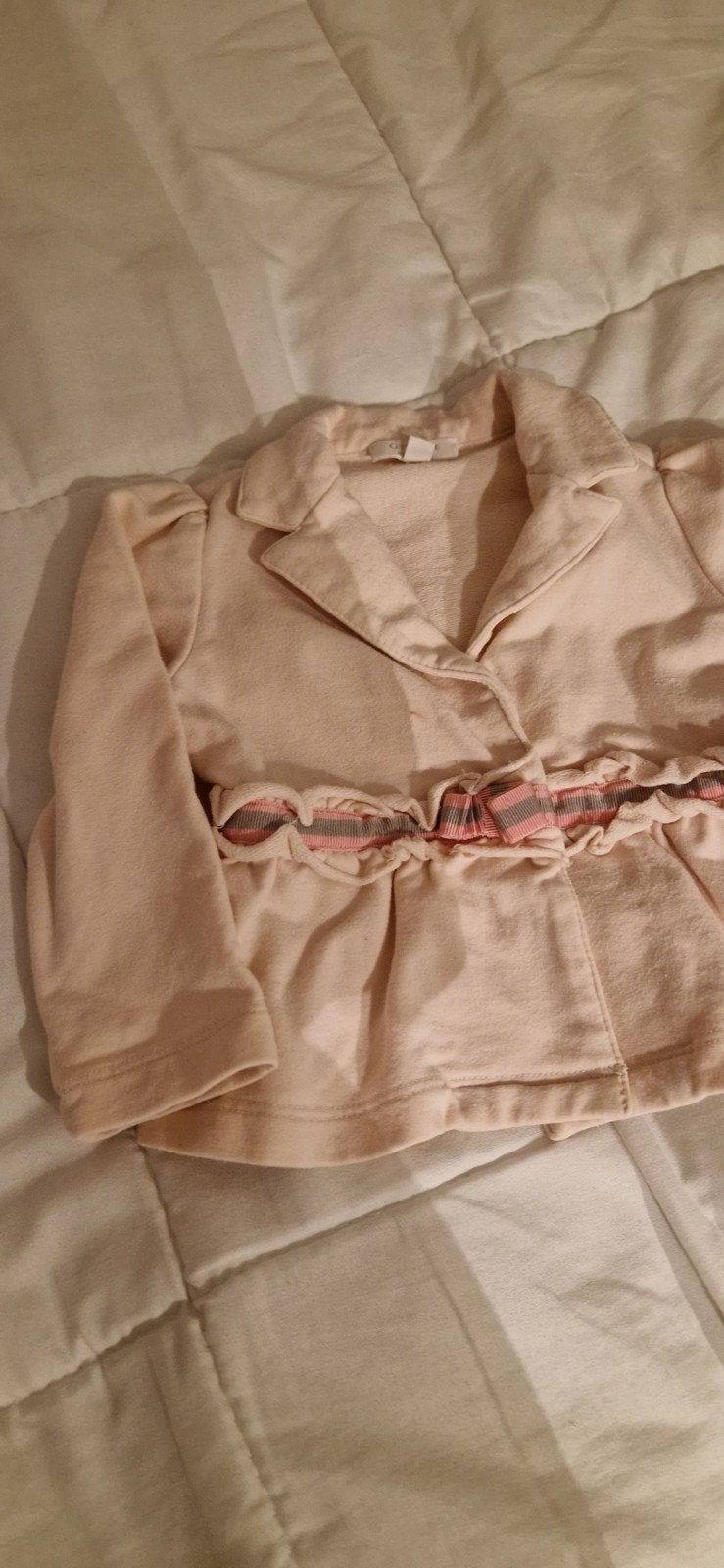 originele Gucci jasje vestje roze maat 9/12 mnd, Meisje, Gucci, Ophalen of Verzenden, Zo goed als nieuw