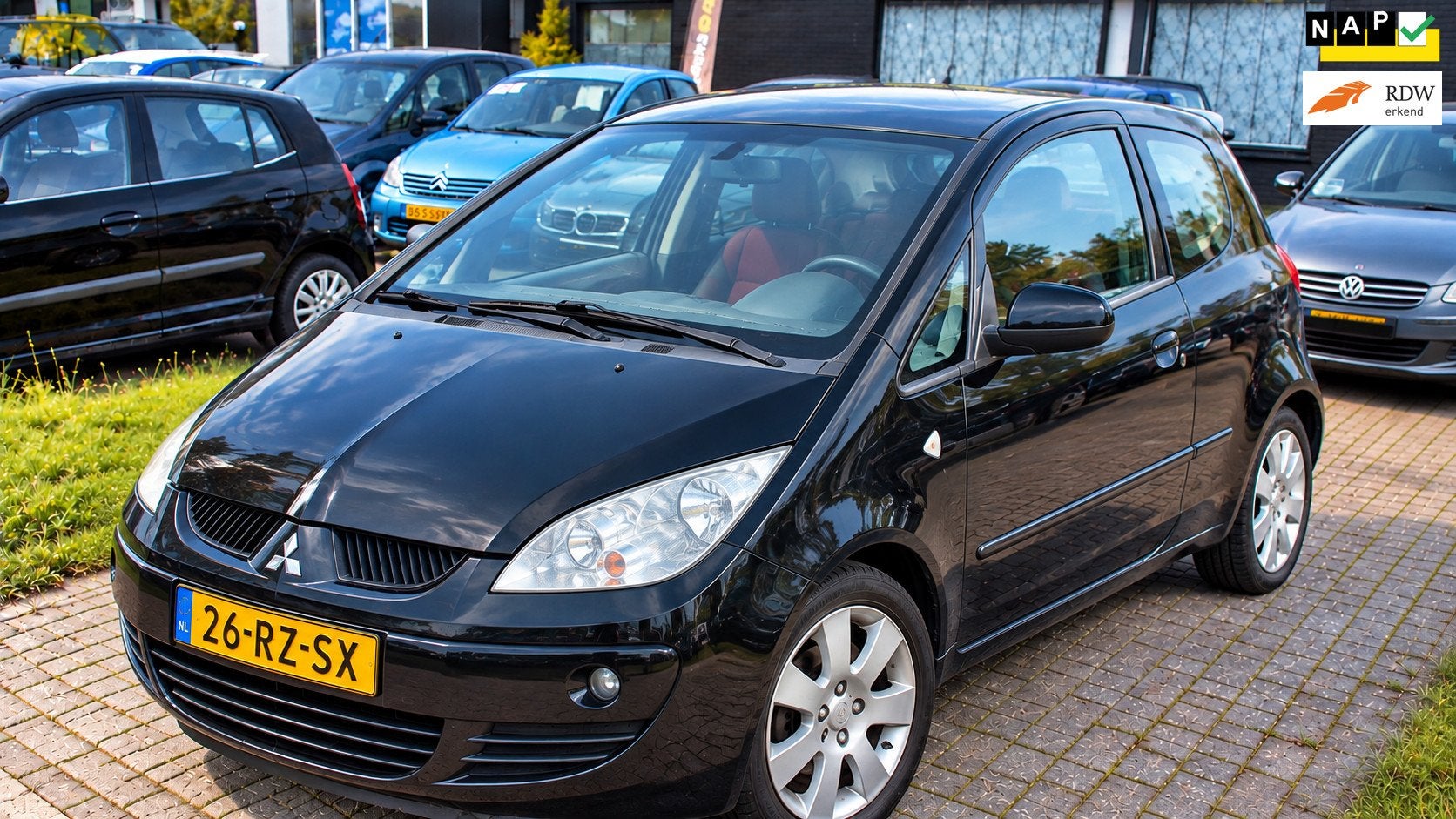 Mitsubishi Colt 1.3 Heartbeat AIRCO LM-Velgen Elec. pakket D, Auto's, Voorwielaandrijving, Stof, Gebruikt, Origineel Nederlands