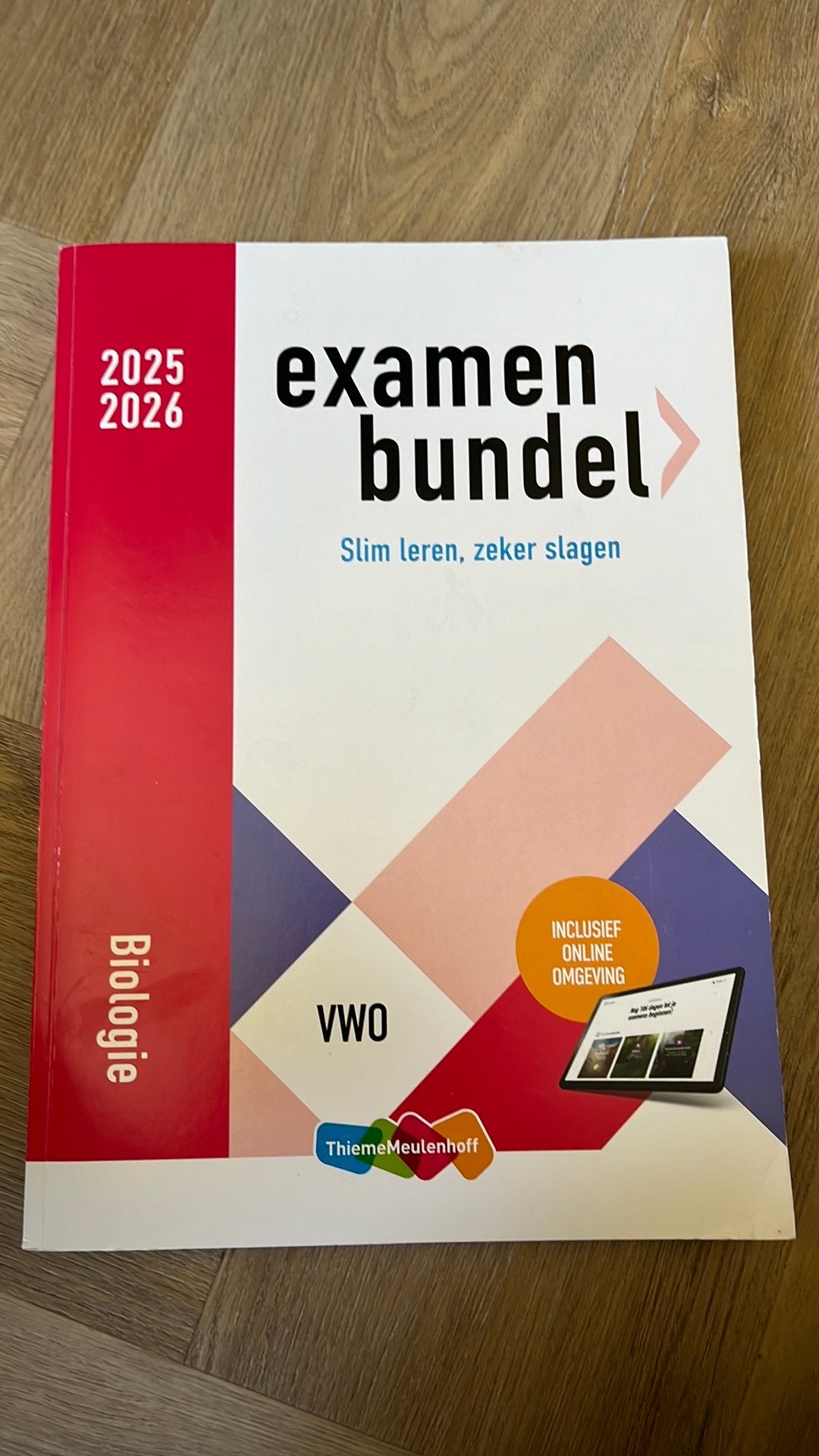 Examenbundel Biologie vwo 2025-2026, Boeken, Ophalen of Verzenden, Zo goed als nieuw, VWO, Biologie