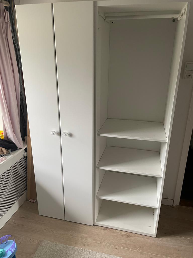 2x Platsa kast van 60x55x180cm, Ophalen, 25 tot 50 cm, 100 tot 150 cm, 200 cm of meer