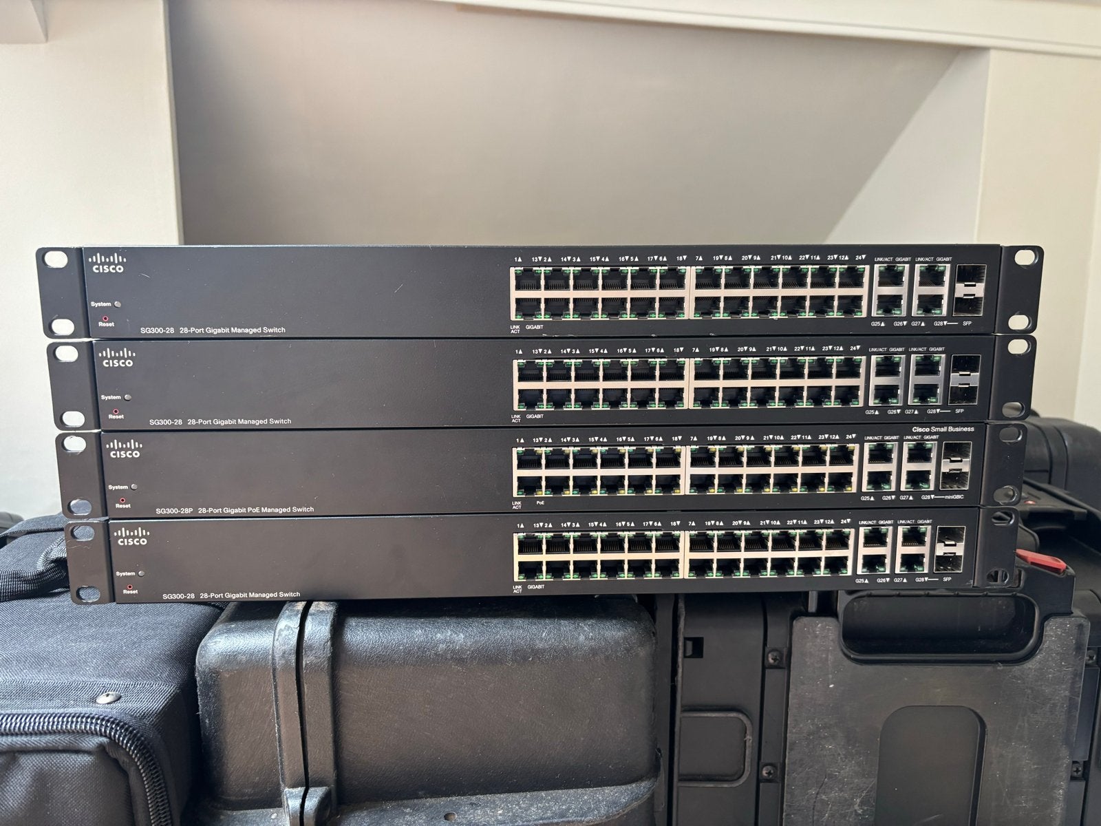 Cisco SG300-28 en SG300-28P Gigabit Managed Switches, Ophalen, Gebruikt