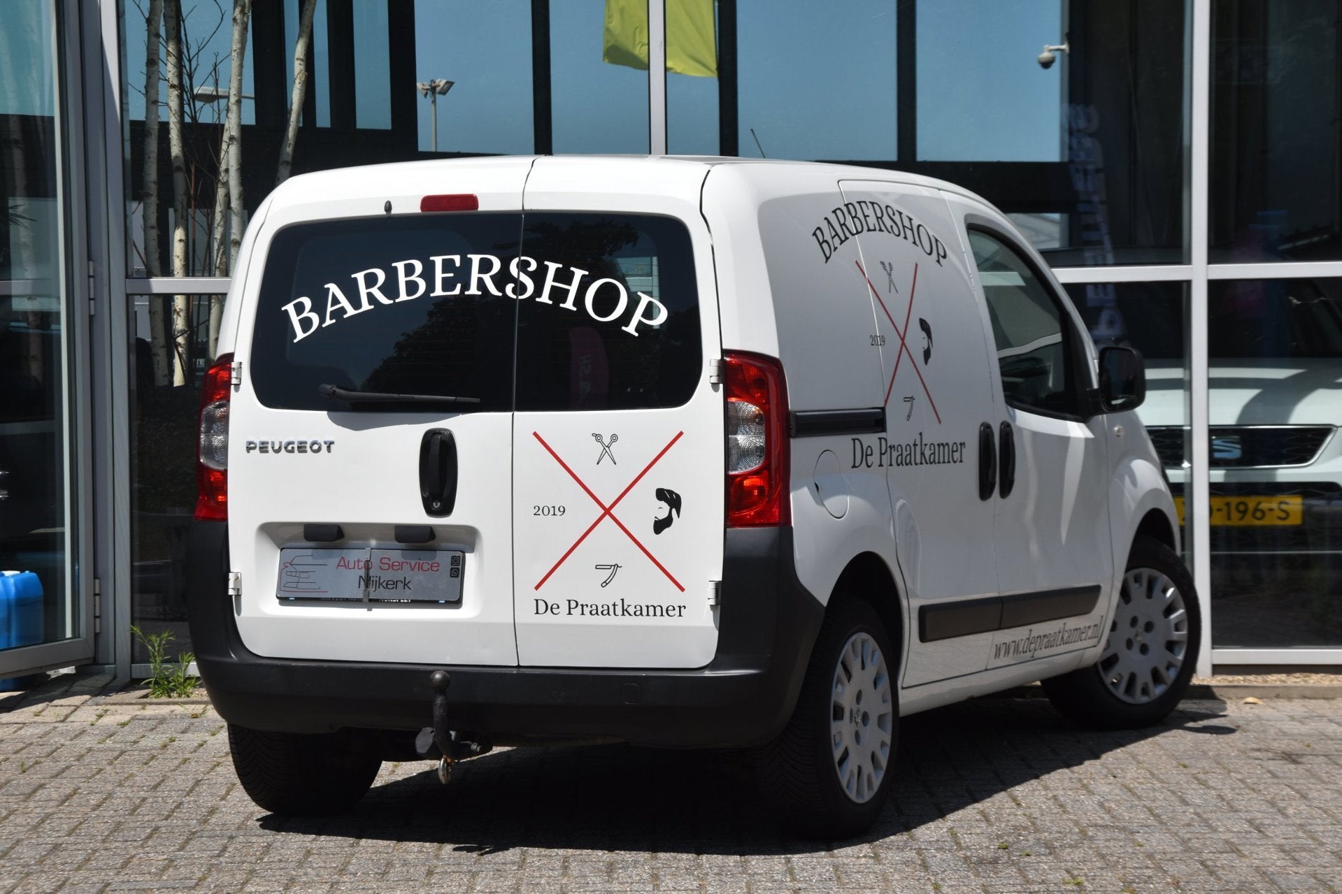 Peugeot Bipper 1.3 HDi XT Profit + Airco Elek. Ramen Trekhaa, Euro 5, Stof, Gebruikt, Zwart
