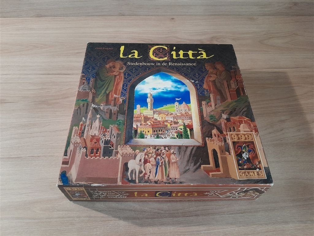 La citta - stedenbouw in de renaissance - 999 games - s5516, Verzenden, Zo goed als nieuw