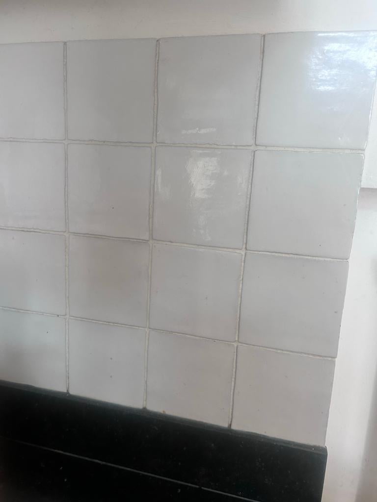 Portazul tegels wit 12,5x12,5 cm - 120 stuks, Nieuw, Ophalen of Verzenden, Minder dan 20 cm, Minder dan 5 m²