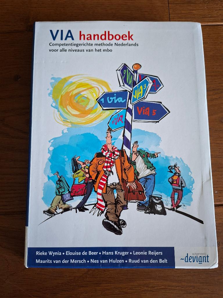 VIA Handboek (Nederlands MBO), Boeken, Ophalen of Verzenden, Alpha, Zo goed als nieuw, MBO