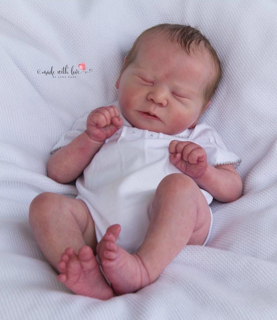Reborn kit Chase van Bonnie Brown, Ophalen of Verzenden, Nieuw, Babypop, Levensecht of Reborn