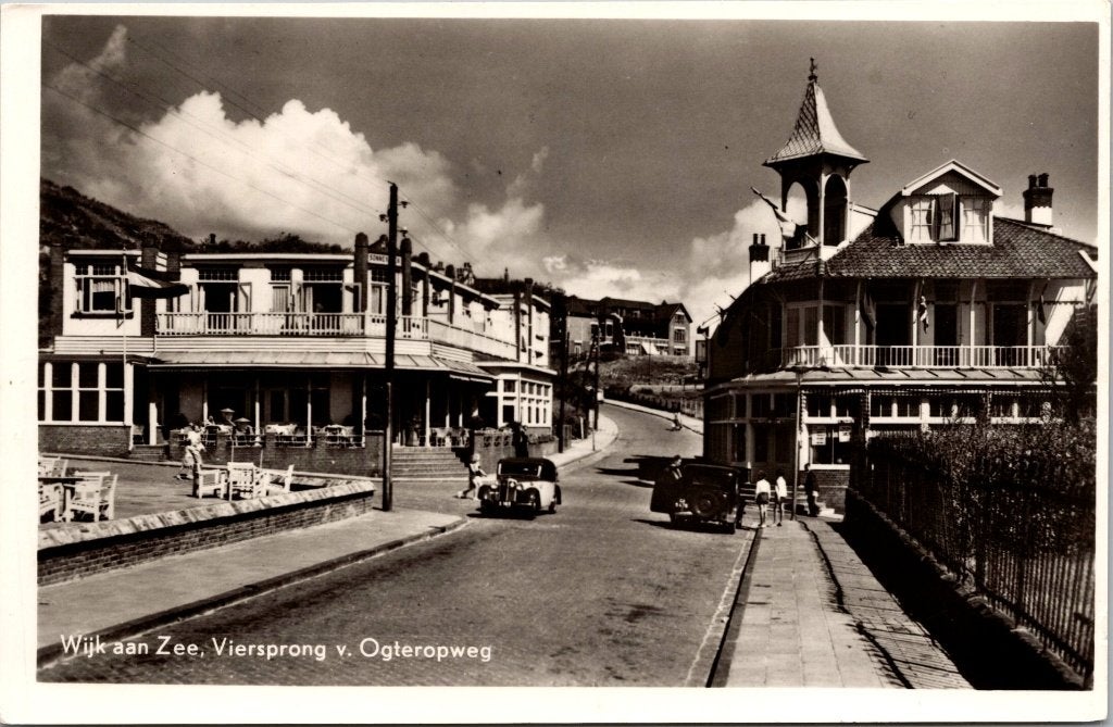 Wijk aan Zee - 12 oude ansichtkaarten, Verzenden, 1940 tot 1960, Gelopen, Noord-Holland