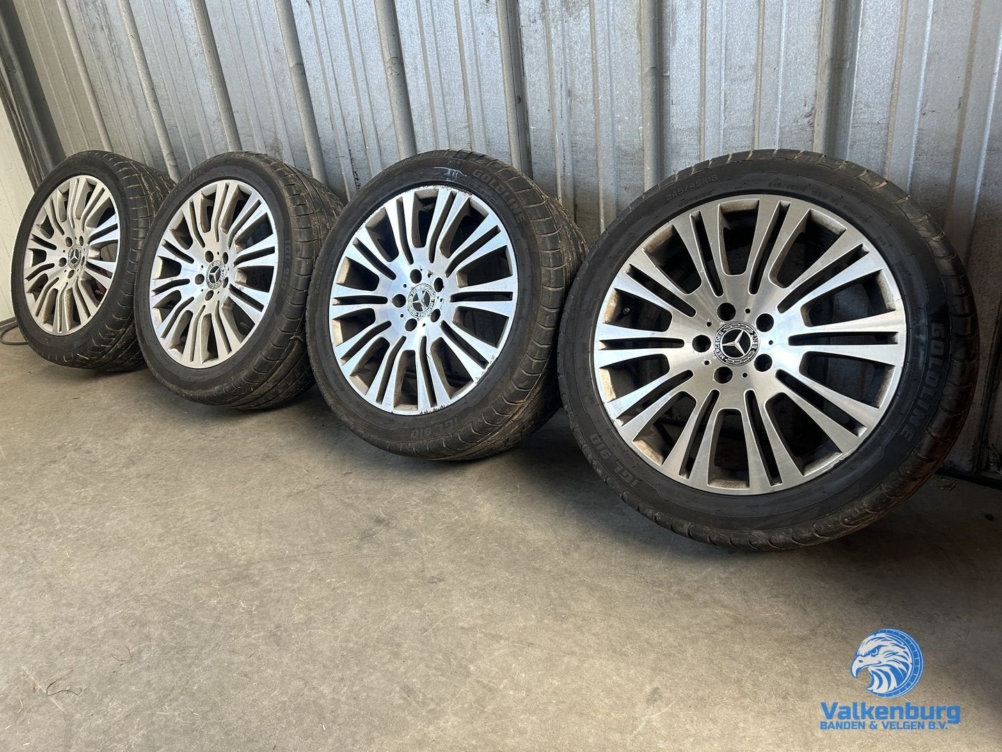6.5mm! Mercedes Vito V-klasse W447 W639 TPMS 18 inch velgen, Auto-onderdelen, Banden en Velgen, 18 inch, -, -, Banden en Velgen