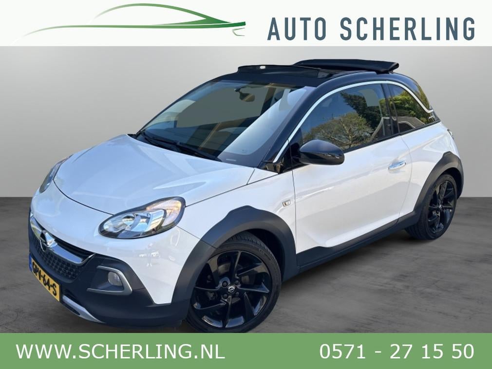 Opel ADAM 1.0 Turbo Rocks Cabrio Clima, 17" LMV, Stoelverw., ADAM, Gebruikt, Euro 6, 1041 kg