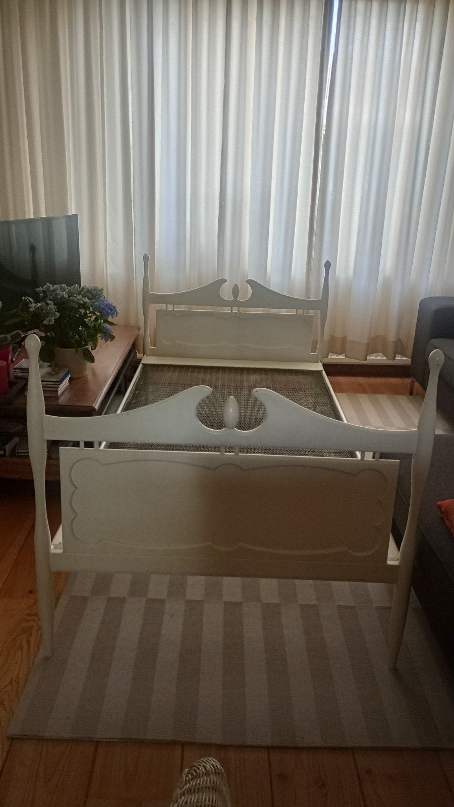 Bed van het merk Auping, Huis en Inrichting, Ophalen, Gebruikt, 90 cm, Eenpersoons