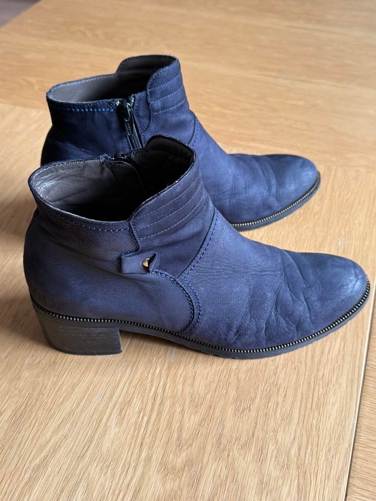Enkellaarsjes van Verdi, Blauw, Lage of Enkellaarzen, Ophalen of Verzenden, Gedragen