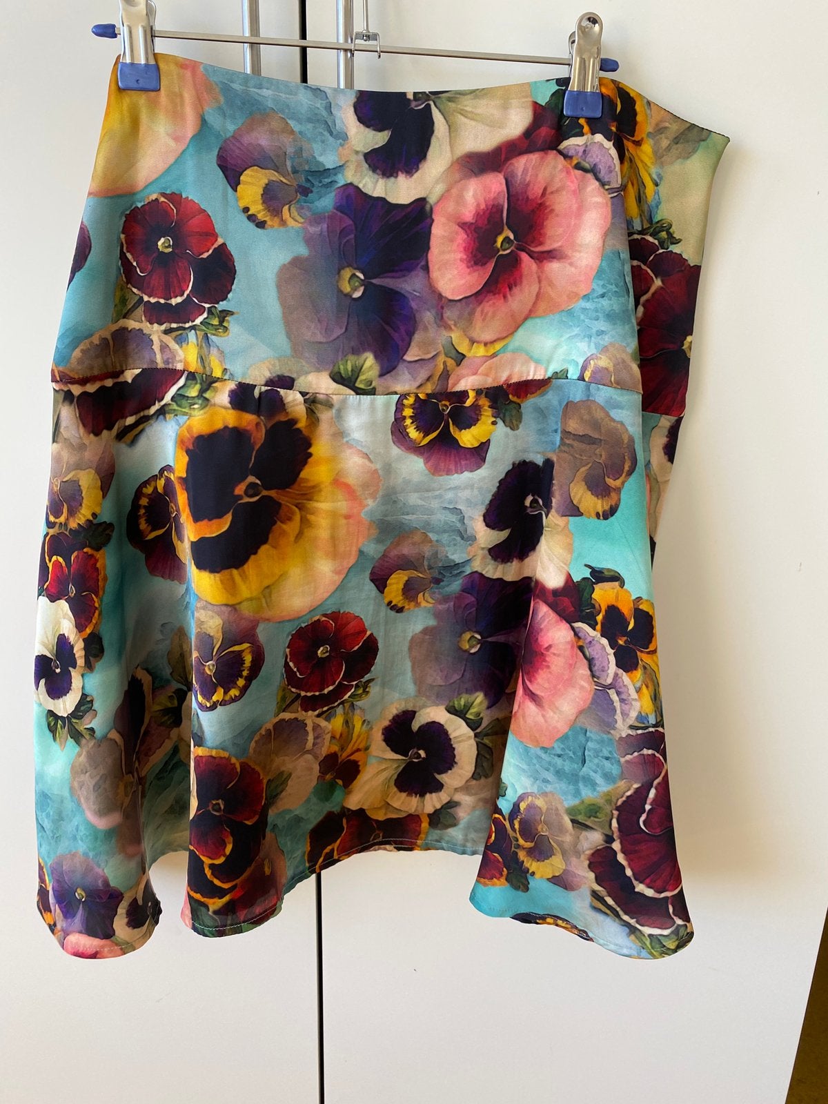 Viooltjes rok - Avoca Anthology, Kleding | Dames, Meerkleurig, Maat 42/44 (L), Ophalen of Verzenden, Knielengte
