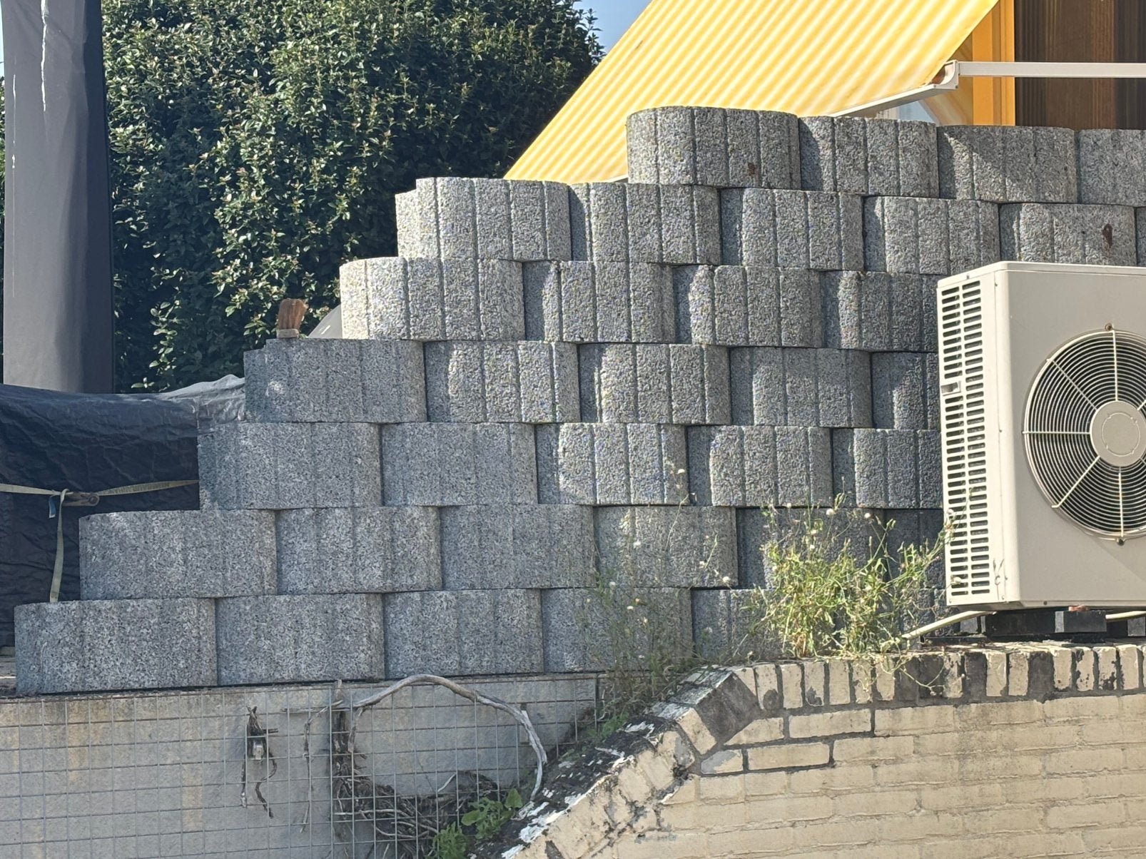 Gratis stapelbare bloembakken plantenbakken, Ophalen, Gebruikt