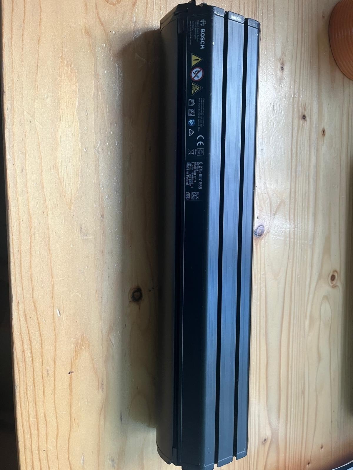 Bosch Powertube 400 met lader en fietscomputer, Ophalen of Verzenden, Gebruikt