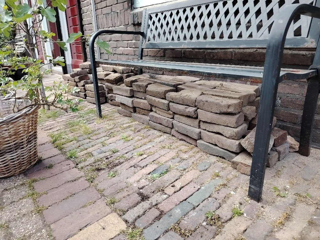 Gratis geld en gratis bakstenen, Ophalen, Gebruikt, Bakstenen