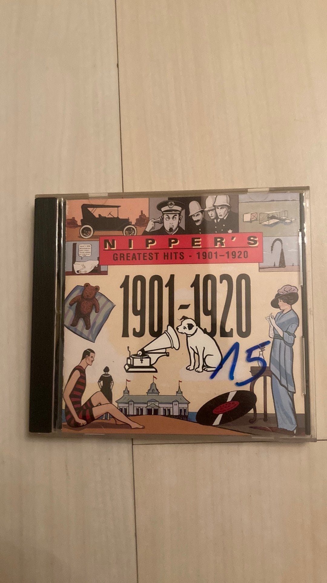 Nipper’s - greatest hits 1901-1920(brass&military,folk) TOP!, Ophalen of Verzenden, Zo goed als nieuw