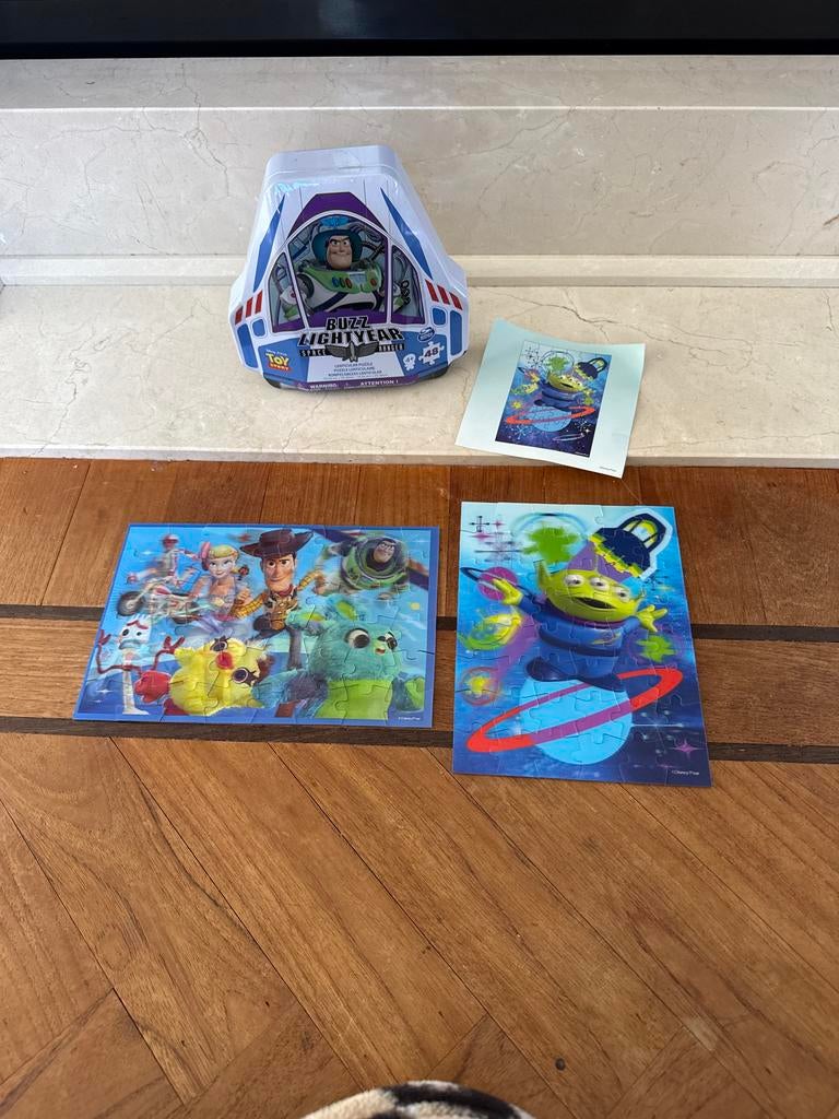Toy Story Buzz Lightyear Lenticulair Puzzel 48 stukjes, Ophalen of Verzenden, 10 tot 50 stukjes, Gebruikt, 4 tot 6 jaar