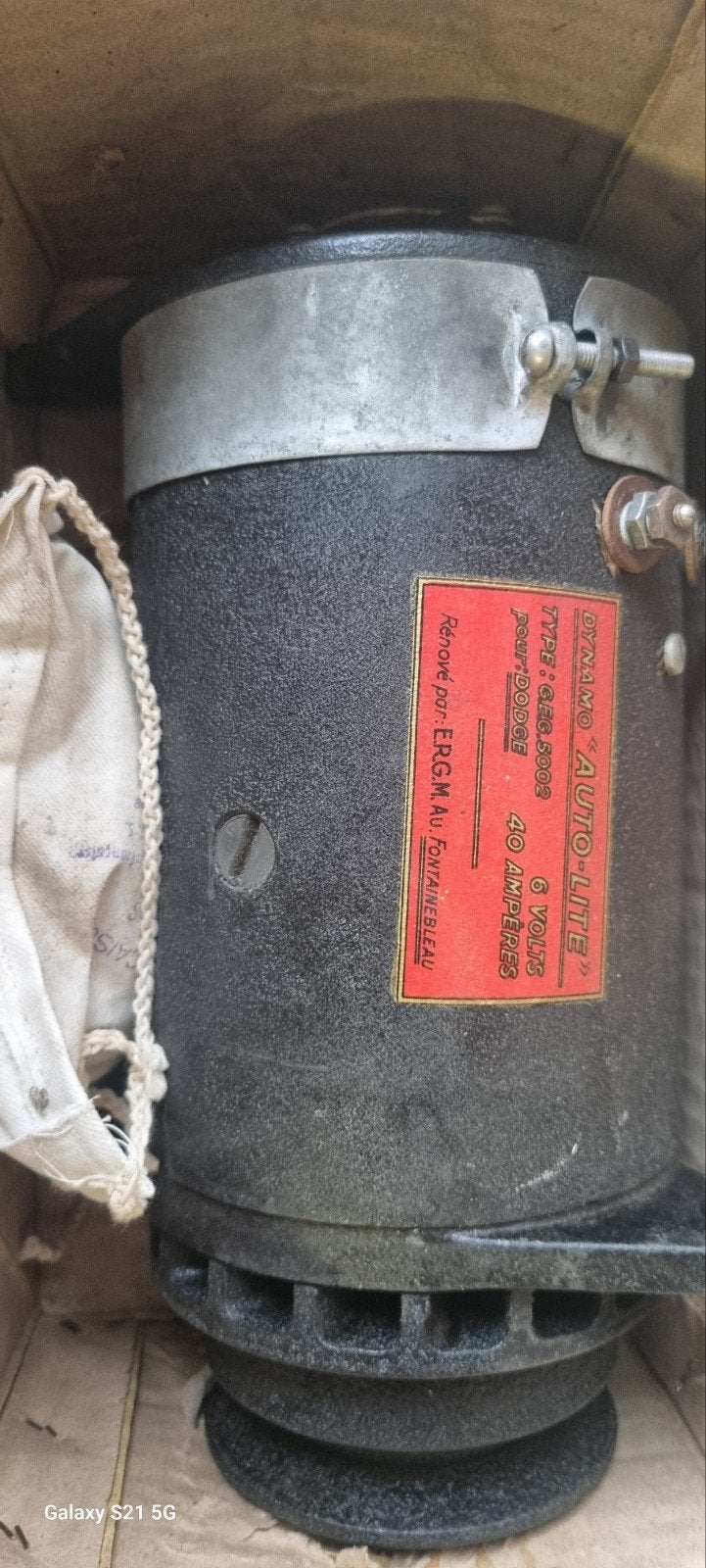 Dodge dynamo ww2, Ophalen, Landmacht, Nederland