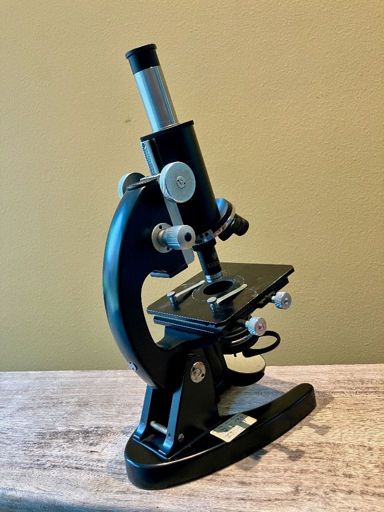 Microscoop ZEISS WINKEL 1950, Ophalen of Verzenden, Gebruikt, 1000x of meer, Biologische microscoop