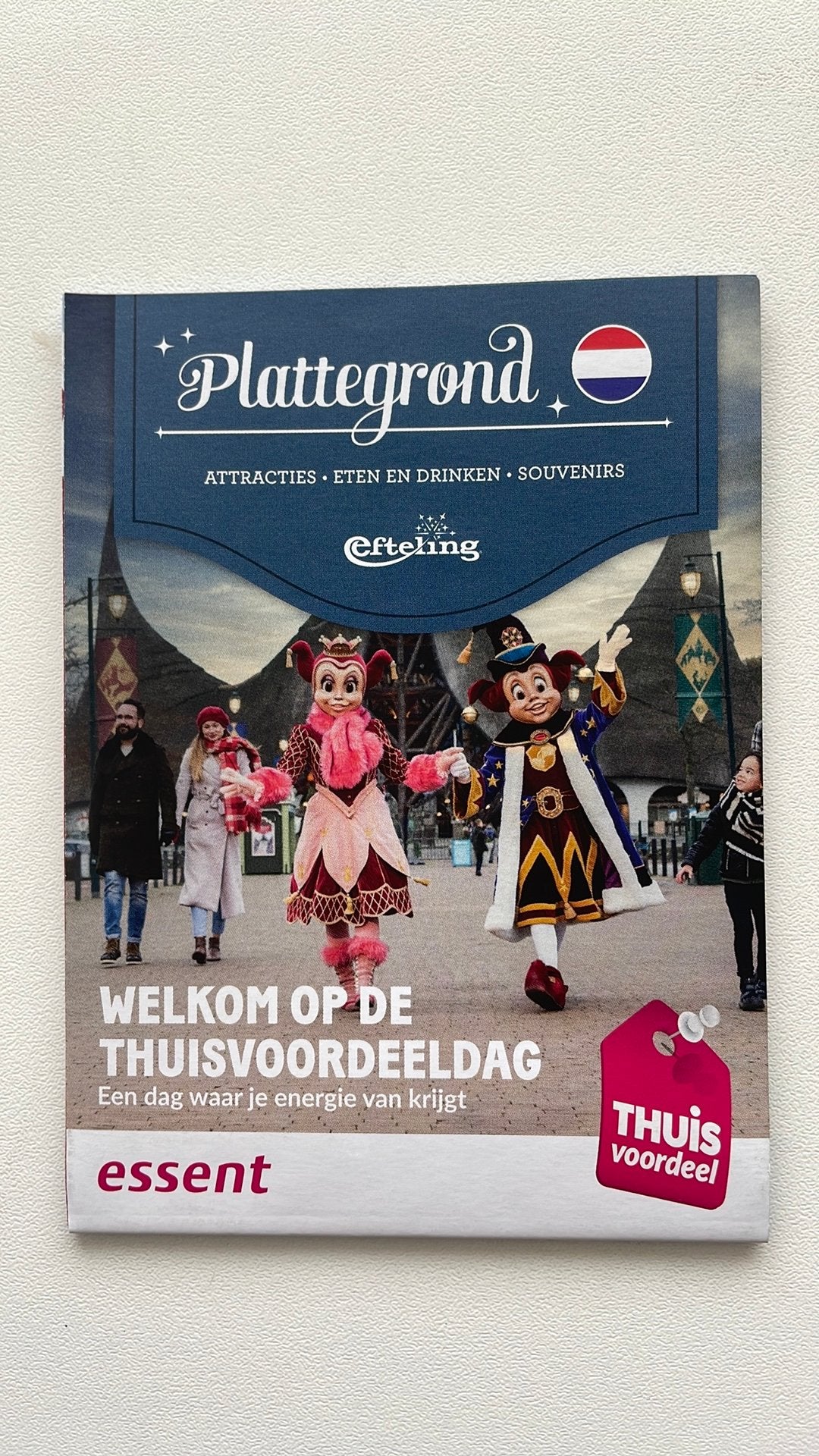 Efteling Pattegrond 2022 2023 Essent dag, Verzamelen, Ophalen of Verzenden, Nieuw, Overige typen