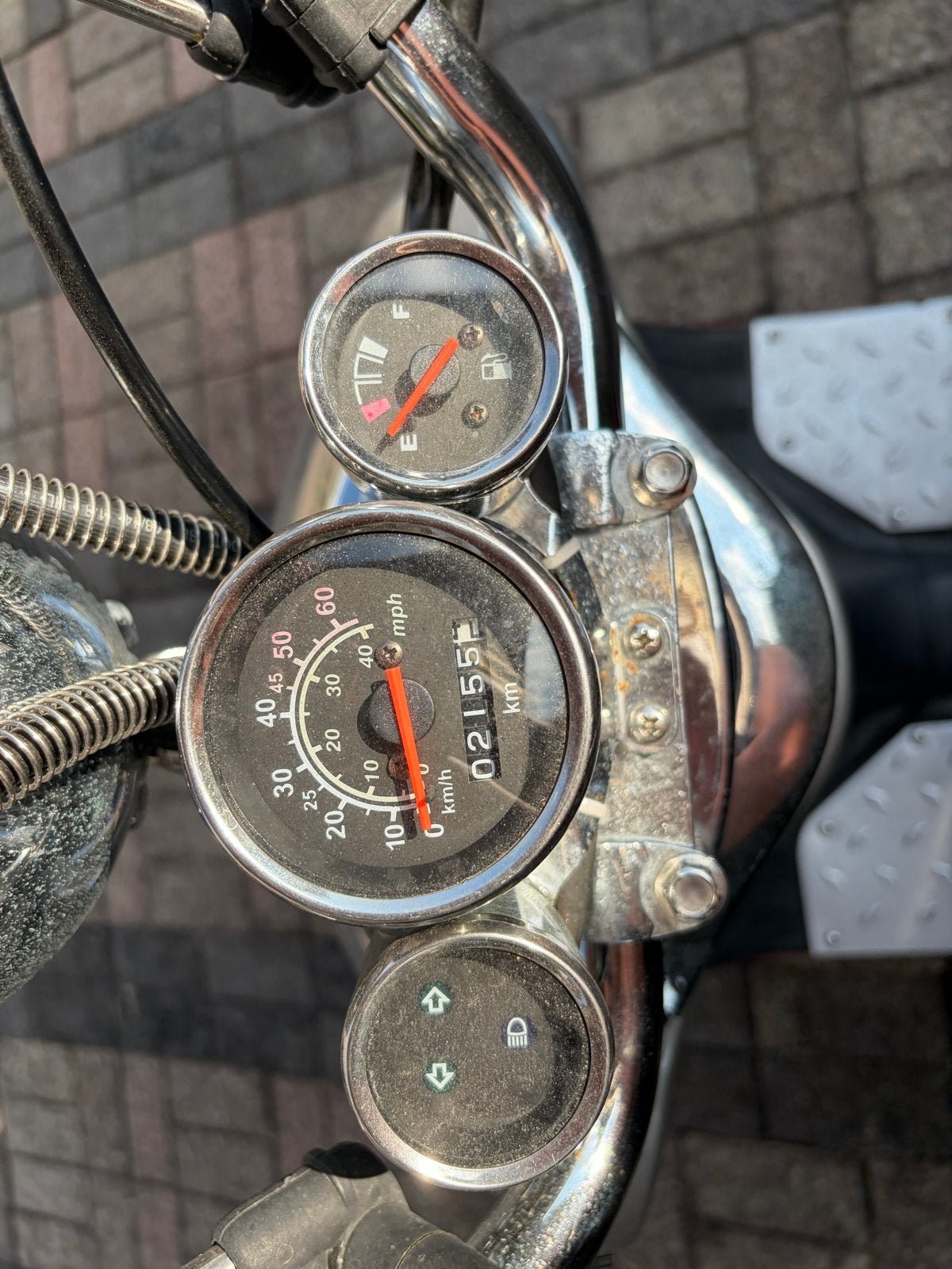 Figuretta Scooter Blauw Kenteken - Loopt 29 km/u, Gebruikt, Benzine, Ophalen, Overige merken