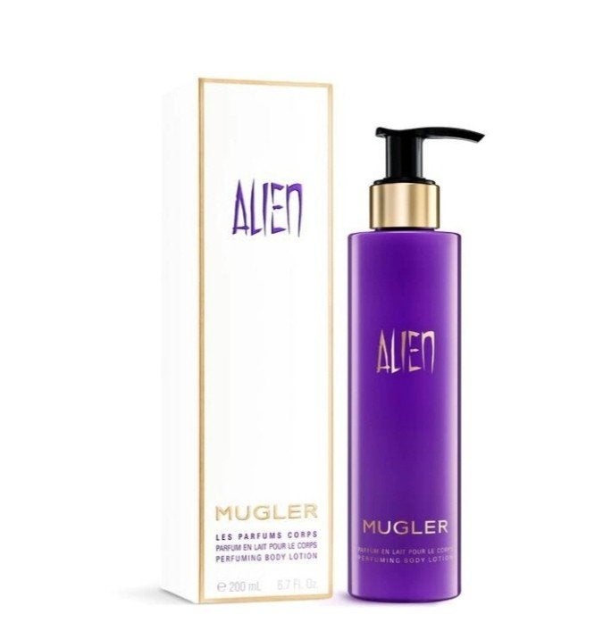 Mugler Alien Beautifying Body Lotion 200ml (2x stuks), Ophalen of Verzenden, Nieuw, Bodylotion, Crème of Olie