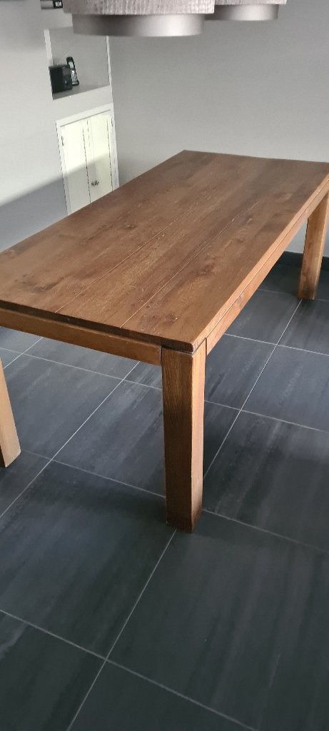 Eetkamer tafel, Ophalen, Gebruikt, 200 cm of meer, 50 tot 100 cm