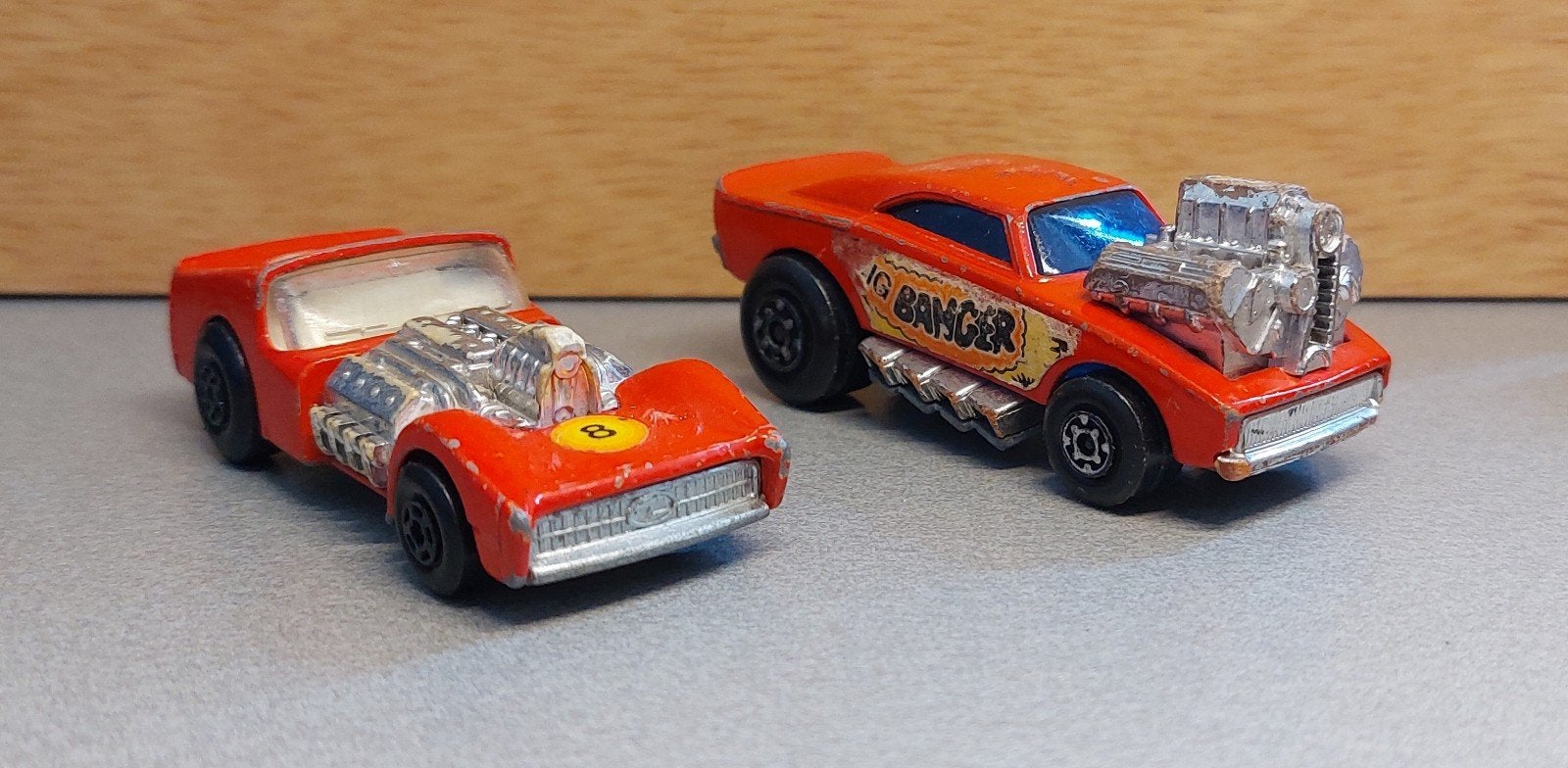 Matchbox Superfast: Road Dragster & Big Banger (1970/1972), Ophalen of Verzenden, Gebruikt