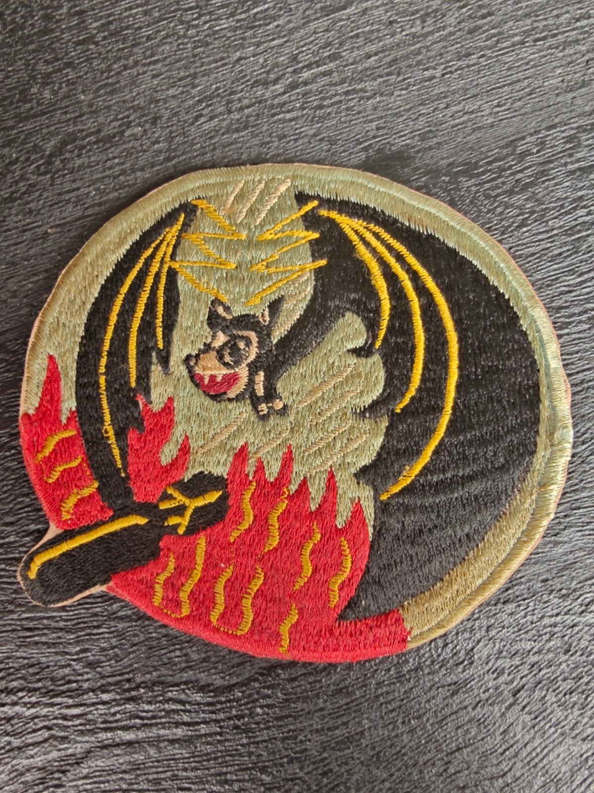 Jaren 70 remake WW 2 US VPB-15 Patrol Bombing Squadron Patch, Ophalen of Verzenden, Landmacht, Amerika, Embleem of Badge