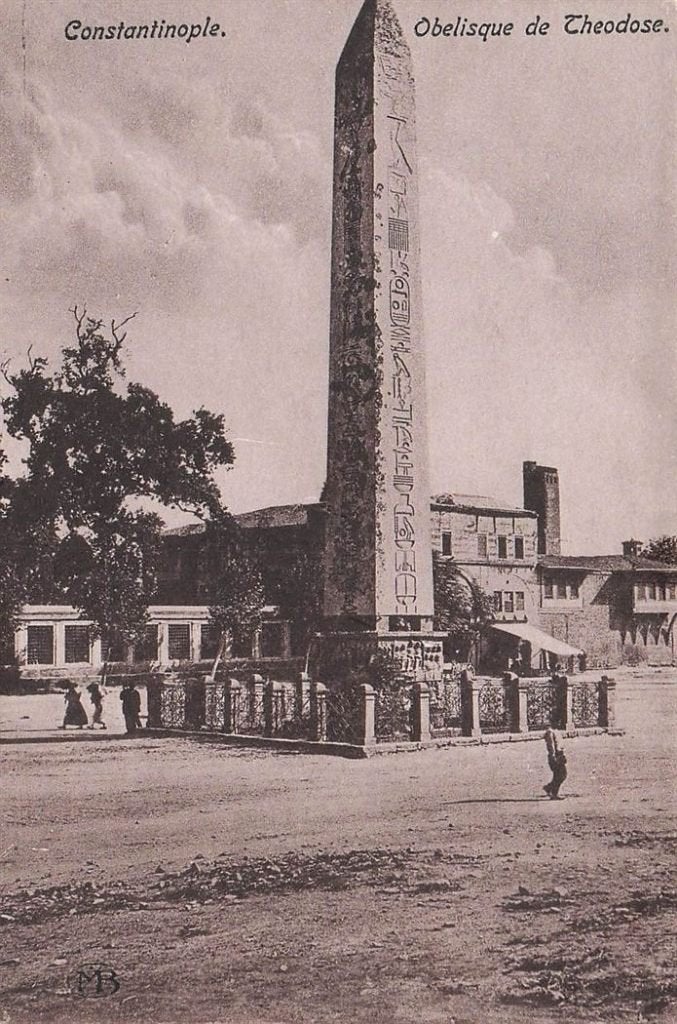 703-284-045 Constantinople Obelisque de Theodose, Verzenden, Voor 1920, Overig Europa
