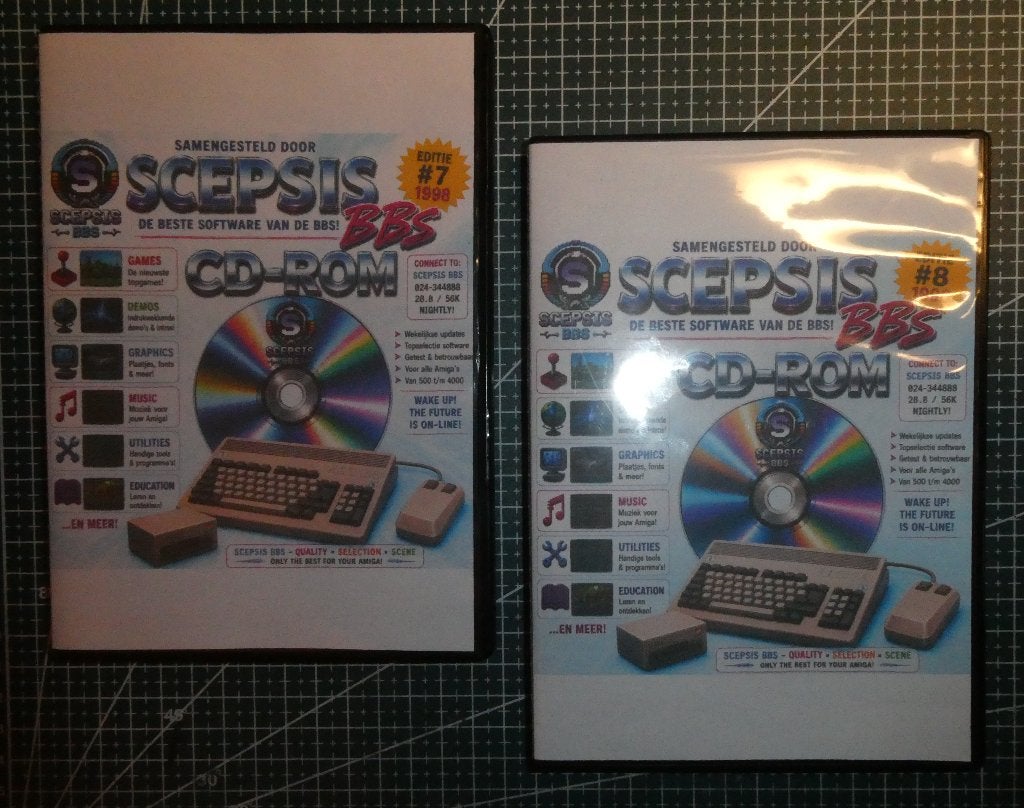 Commodore Amiga Cd-rom Scepsis BBS Software Vintage Retro, Computers en Software, Vintage Computers, Ophalen of Verzenden, Amiga