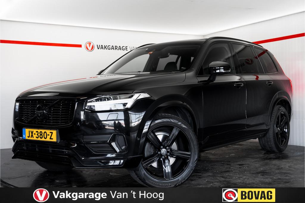 Volvo XC90 D5 AWD R-Design B&W audo 7 persoons trekhaak Pano, Gebruikt, 4 cilinders, 1969 cc, 7 stoelen