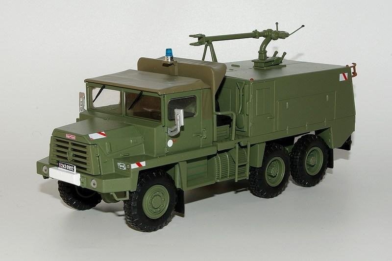 Berliet GBC 8KT militair waterkanon Hachette 1:43, Ophalen of Verzenden, Nieuw, Auto, Overige merken