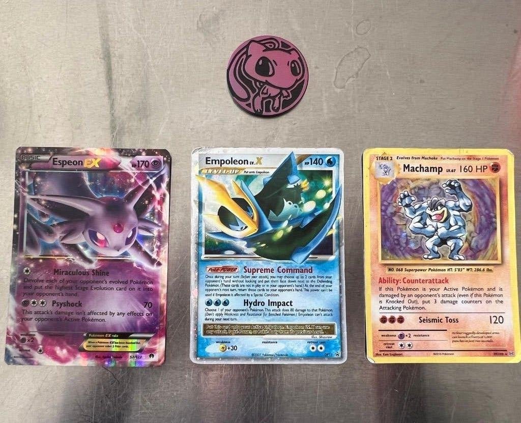 PokemonGo kaarten + munt, Ophalen of Verzenden, Gebruikt, Meerdere kaarten, Foil